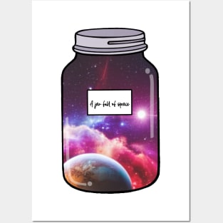 A jar full of space Posters and Art